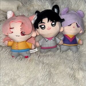 K-POP Demon Hunters Saja Boys plush Keychain